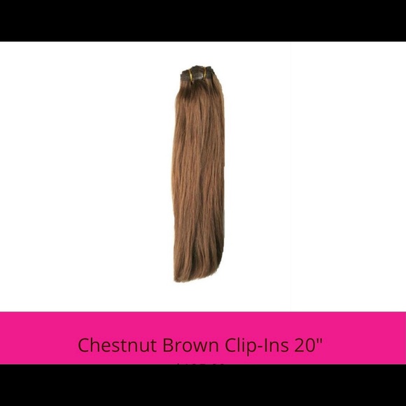 Clip-Ins Hair Extensions- Chestnut Brown
